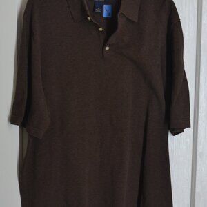 Brooks Brothers, Polo Vintage Sweater, Brown, XL